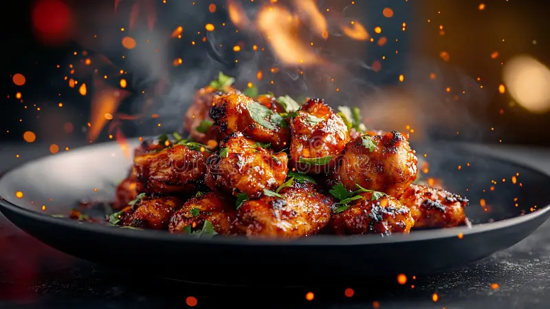 Andhra Style Chicken